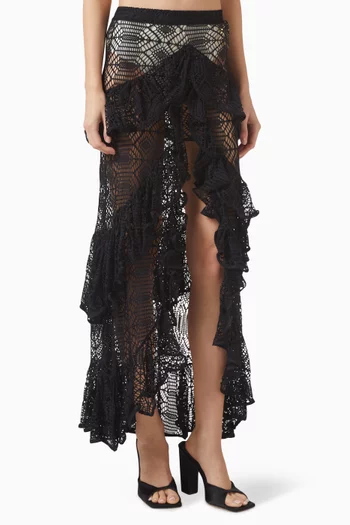 Pine Beach Skirt in Lace
