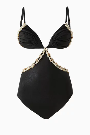 Cut-out One-piece Swimsuit