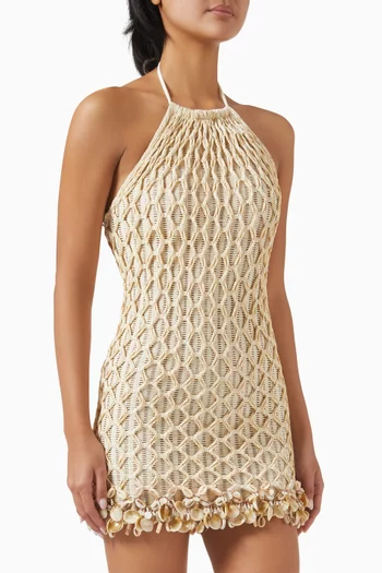 x Camila Coelho Mini Dress in Mesh