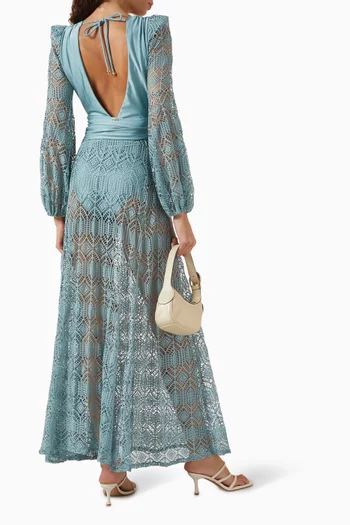 Seashell Sheer Beach Dress