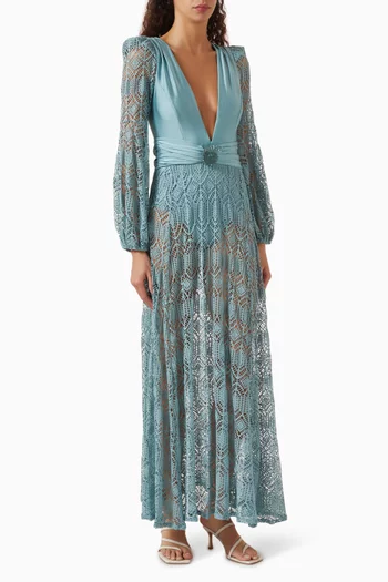 Seashell Sheer Beach Dress