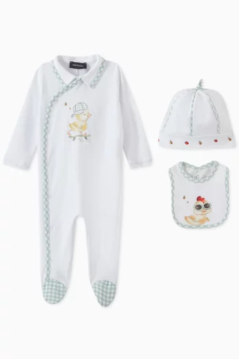Three-piece Gift Set in Cotton