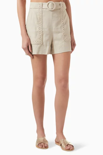 Candy Shorts in Linen