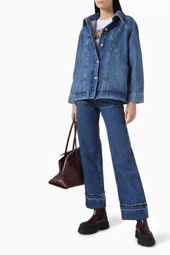 Stevie Shacket in Denim