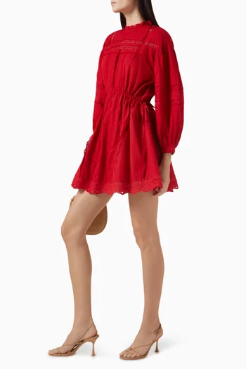 Clancy Mini Dress in Organic Cotton