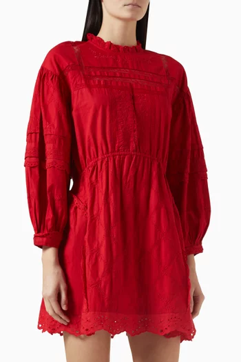 Clancy Mini Dress in Organic Cotton