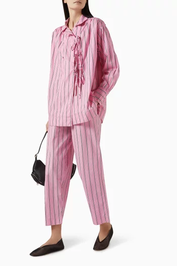 George Stripe Pants in Cotton