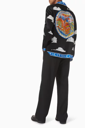 The Four Elements Shirt in Silk Twill