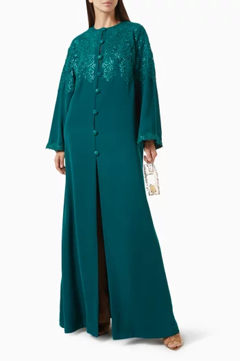 Sequin-embellished Kaftan
