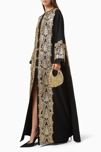 Sequinned Lace Kaftan