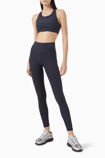 Elevation Racer Bra in Stretch Knit