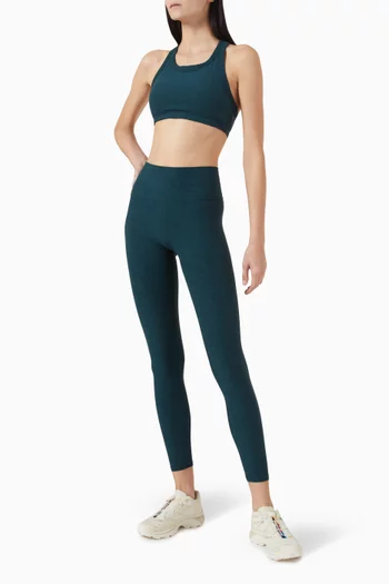 Elevation Racer Bra in Stretch Knit