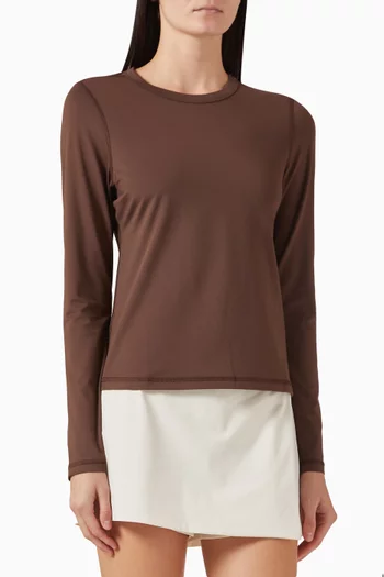 Lux Crewneck Top