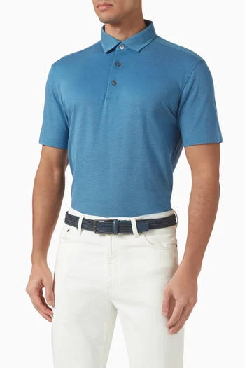 Classic Buckle Belt in Braided Rayon
