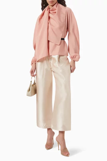 Arlo Wrap-around Scarf Shirt