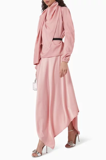 Eva Wrap-around Scarf Top