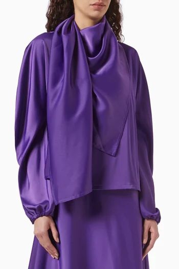 Eva Wrap-around Scarf Top