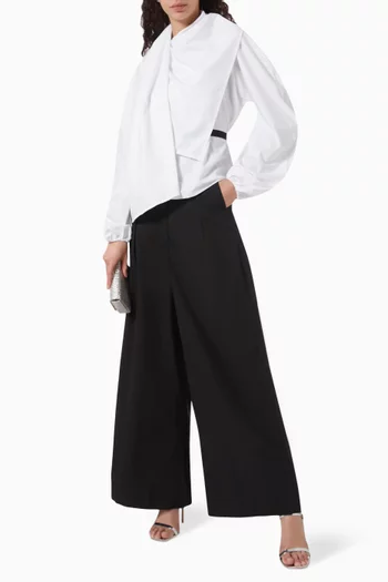 Arlo Wrap-around Scarf Shirt