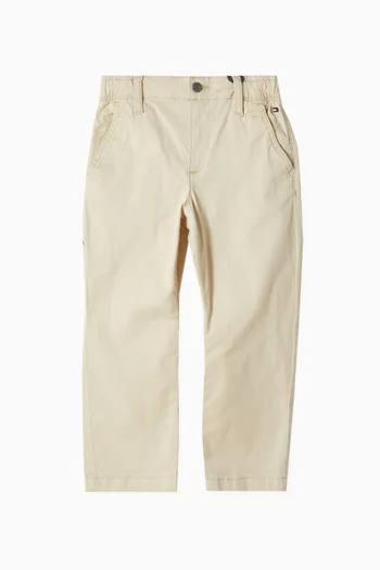 Hilfiger Flag Trousers in Cotton Blend