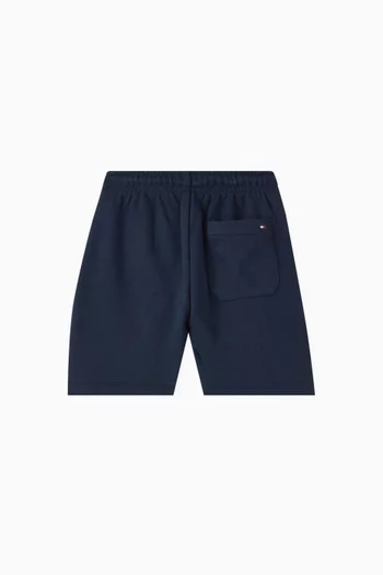 Logo Graphic Sweat Shorts in Cotton-blend