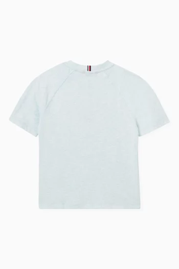 Varsity Logo T-shirt in Cotton