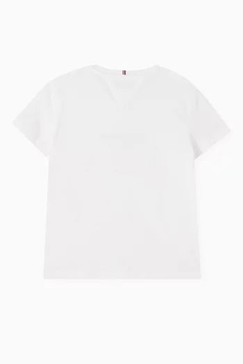 Glitter Logo Crew Neck T-shirt