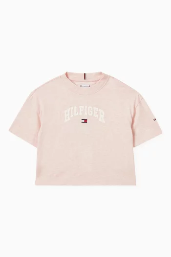 Varsity Logo Mélange T-shirt