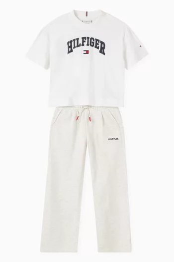 Varsity Logo Mélange T-shirt