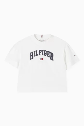 Varsity Logo Mélange T-shirt