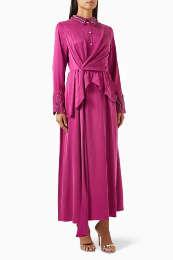 Lumiere Dress in Cupro-blend
