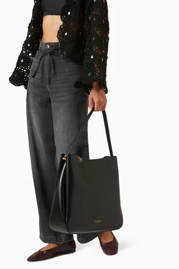 Grace Hobo Bag in Leather