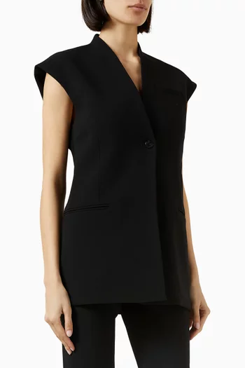 Rian Waistcoat in Wool-blend