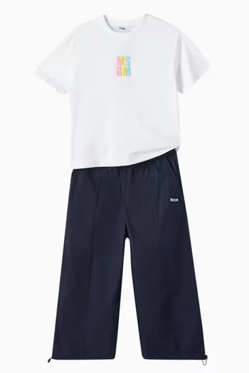 Logo Graphic T-shirt in Cotton