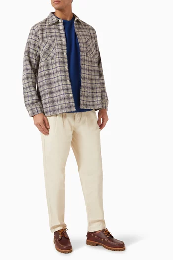 Whiting Overshirt in Cotton Blend