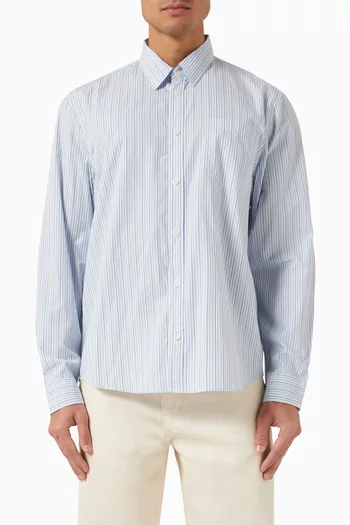 Shelly Striped Shirt in Cotton