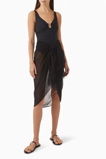 Santorini Sarong in LENZING™ Viscose