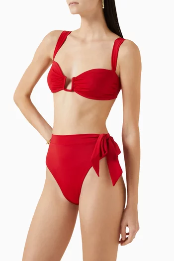 Tahiti Bikini Briefs in ECONYL®