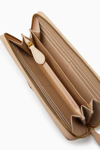 Ryder Zip-around Wallet in Leather