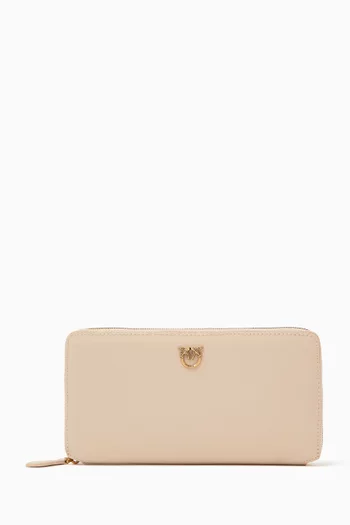 Ryder Zip-around Wallet in Leather