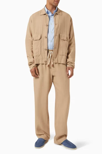 Rene Jacket in Linen