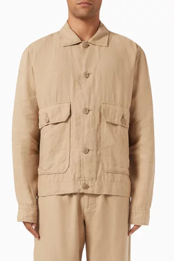 Rene Jacket in Linen