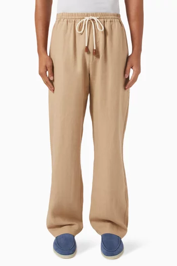 Jules Wide-leg Pants in Linen