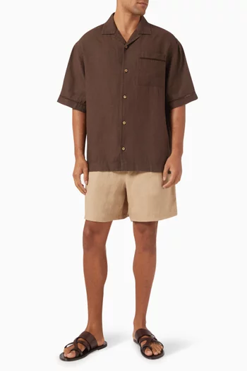 Louie Shorts in Linen