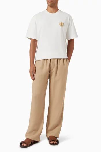 Andre Logo-print T-shirt in Jersey