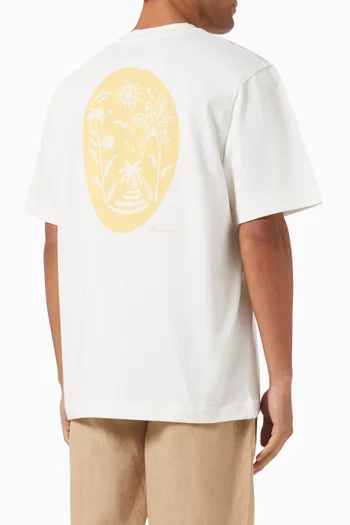 Andre Logo-print T-shirt in Jersey