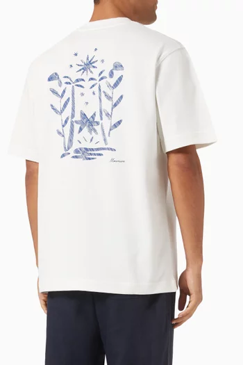 Andre Logo-print T-shirt in Jersey