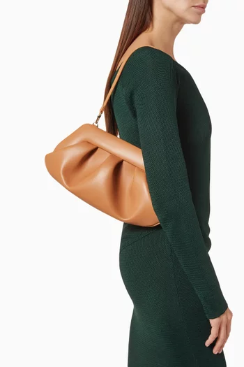Emera Ruched Clutch Bag