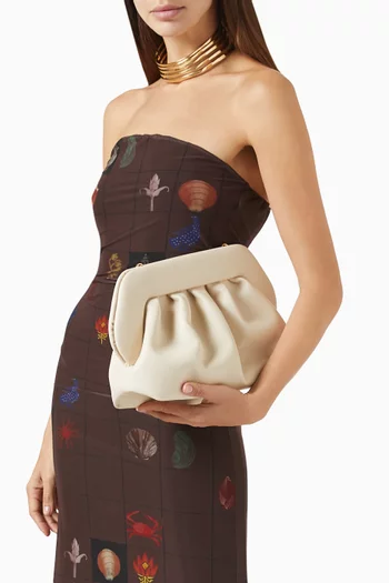 Bios Clutch Bag in Vegan Leather