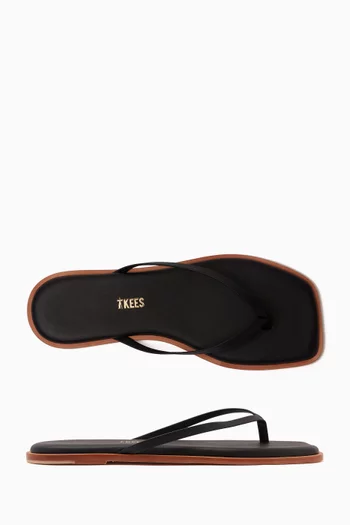 Dylan Flip-flop Sandals in Leather