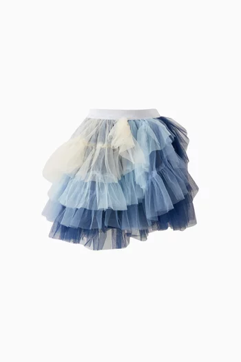Ada Layered Skirt in Mesh